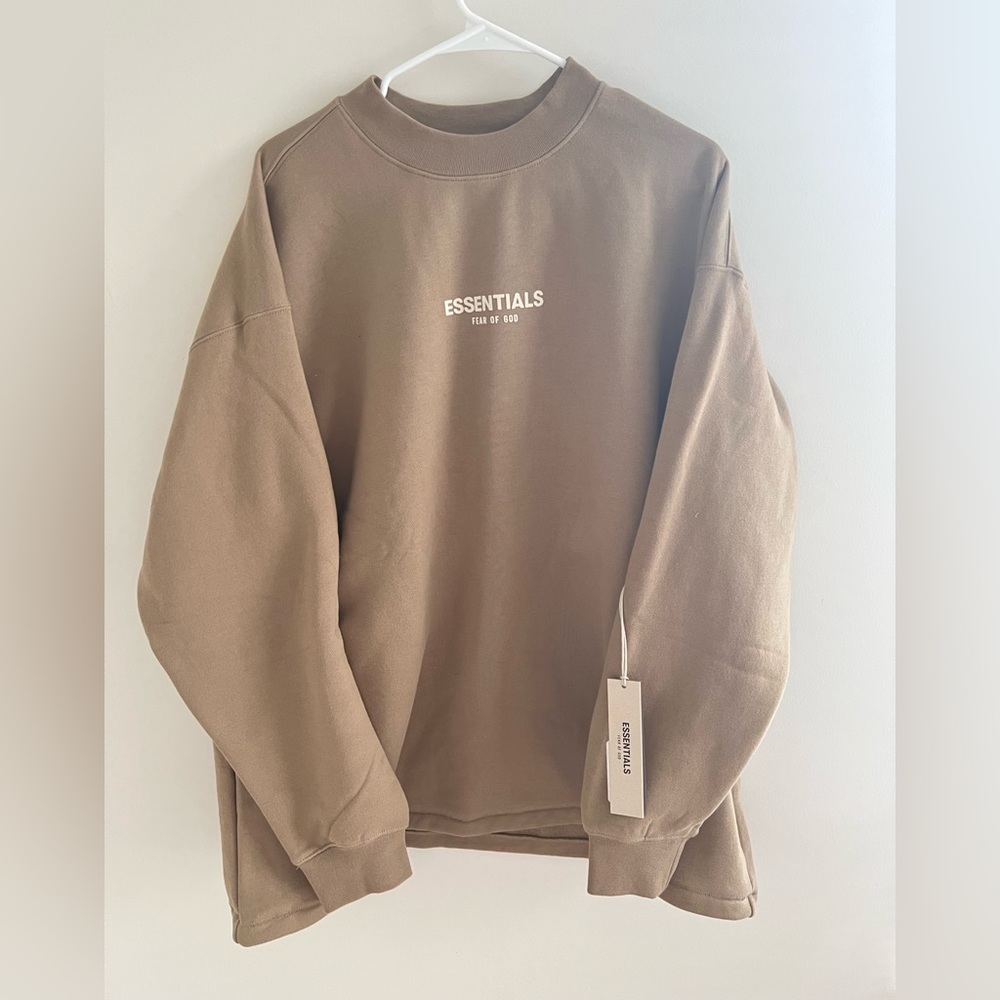Essentials Brown Men's Sweater